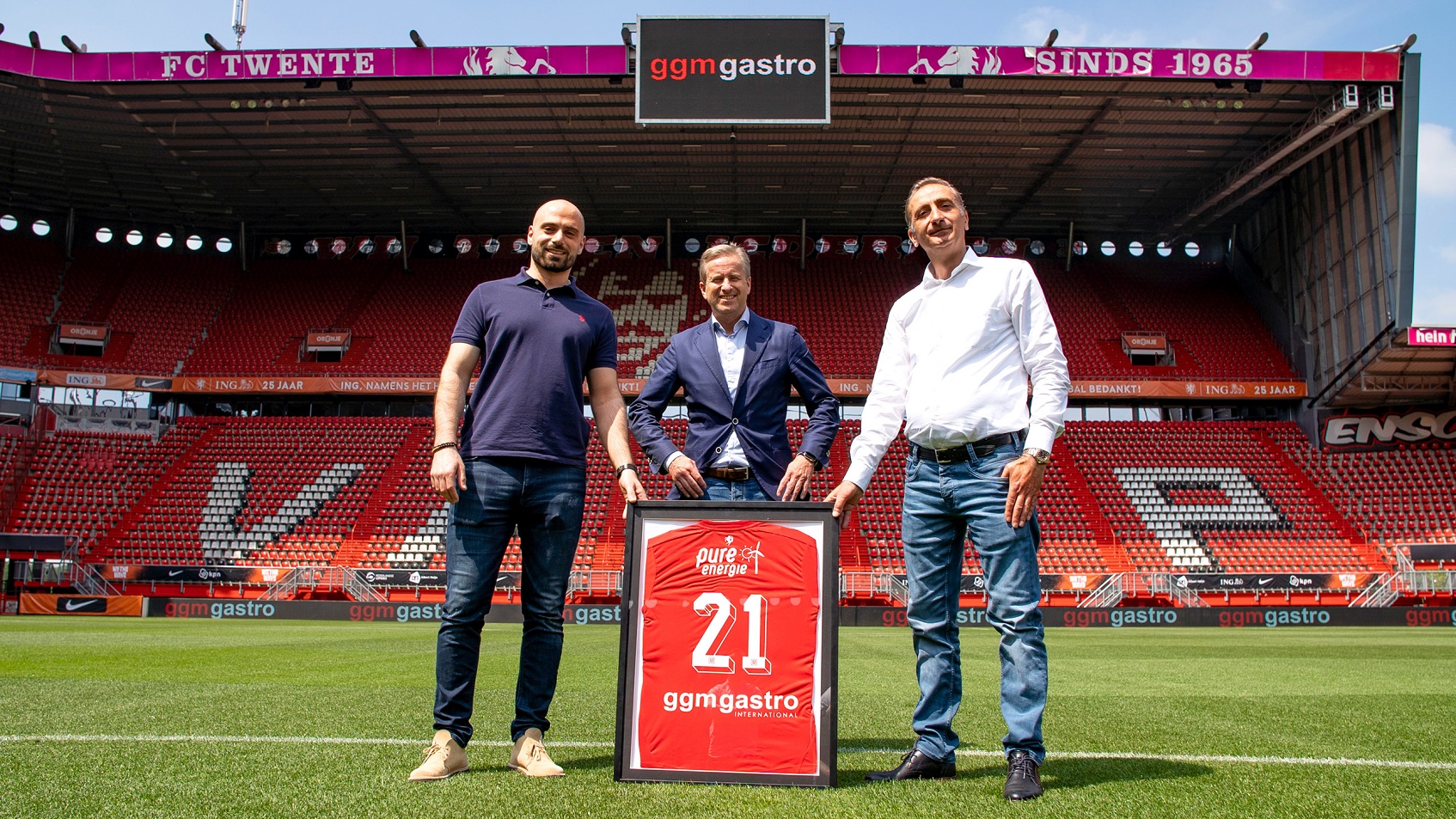 Partnerschaften reichen über Ländergrenzen hinweg – Wir sind Partner des FC Twente
